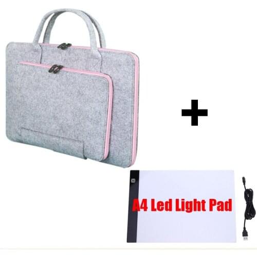 New Fashion Women Handbag Carry A4 Led Light Pad 5D Diamond Painting Tools Moasic Embroidery Accessories 3 Colors
