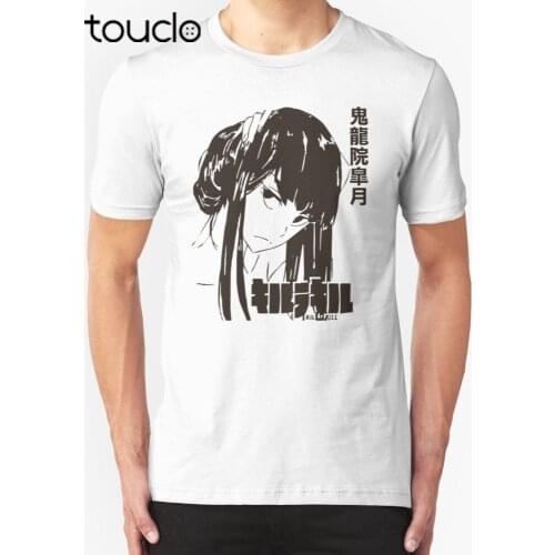 Very Popular Style T-Shirt Men Slim Fit Cotton High-Quality Satsuki Kiryuin MenS T Shirt Whitemovie T Shirt