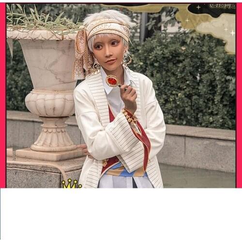 Customized Anime Wonderland Cosplay Kalim School Uniform Cosplay Costume Halloween Christmas Carnival Cos Dress Outfit