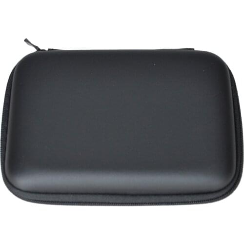 Portable Hard Disk Drive Shockproof Zipper Cover Bag Case 2.5" HDD Bag Hardcase Black