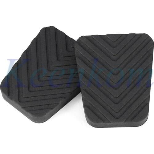 2pcs Brake Clutch Pedal Rubber Pad Cover For Hyundai IX35 Accent Sonata Santa Fe H100 For Kia Rio Optima 32825-36000 3282536000