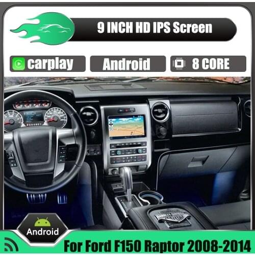 Android system touch Screen Car GPS Navigation For Ford Raptor F150 2008-2014 radio multimedia player head unit stereo reciever