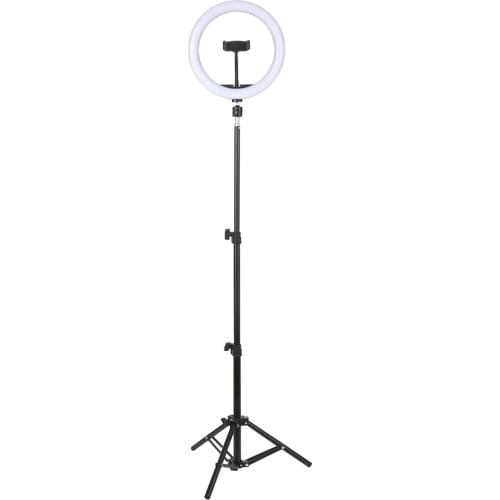 Selfie Ring Light Photography LED Ring Lamp With Phone Holder Telescopic Tripod Stand Ringlight for Selfie Vlog Live Streaming