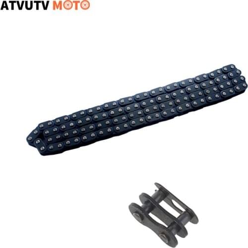 T8F chain 136L with Spare Master Link For Mini Dirt BIKE Quad ATV 47cc 49cc Minimoto Pocket Bikes 136 links