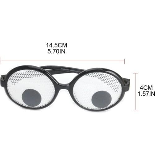 D7WF Funny Plastic Glasses Novelty Mini Funny Wearing Accessories Plastic Made Creative Supplies Kids Relieve Boredom