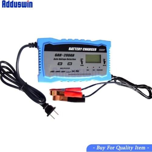 Car battery charger 12V24V smart battery charger 10A English version