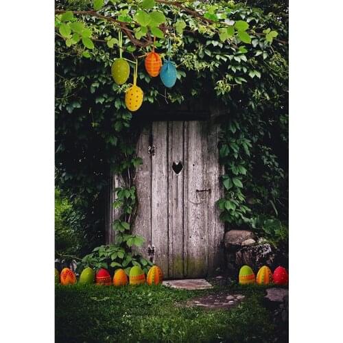 Greens garden Easter backgrounds art photo vinyl retro girls photography backdrops for photographer studio accessories S-3053