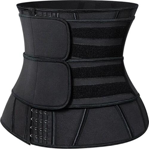 Women Sweat Neoprene Waist Trainer Corset Trimmer Belt Body Shaper Slimming Compression Waist Cinchers