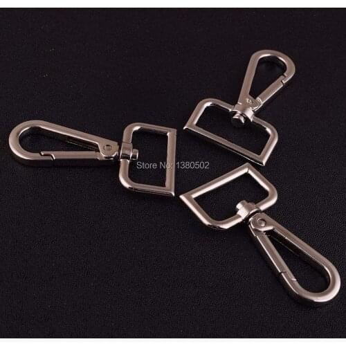 2pcs/lot 26mm inner Top Quality Clip Buckles Alloy Swivel Snap Hooks Lobster Clasp buckles for webbing Backpack Accessories