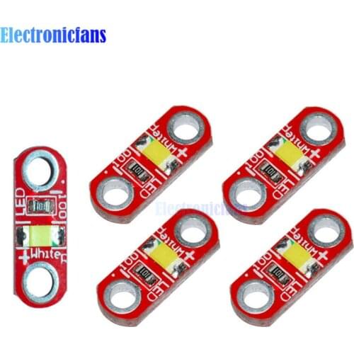 20PCS SMD LED Module White LED Module for Lilypad Voltage 3v to 5v 3~5v New