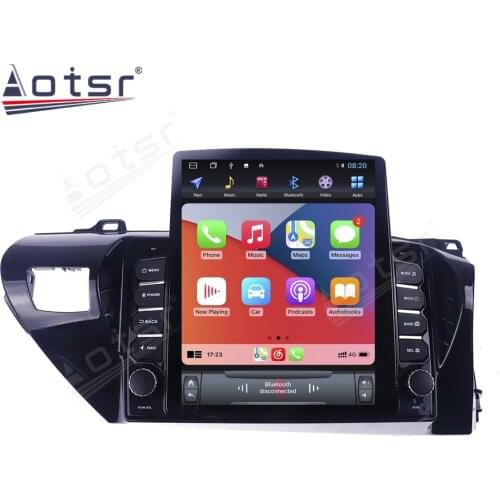 Car multimedia Player For TOYOTA HILUX Revo surf Fortuner 2015-2020 Radio Android Audio GPS Navi Unit Cassette Recorder Stereo