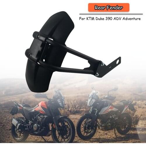 For KTM Duke 390 ADV Duke390 Adventure Motorcycle Accessories Rear Fender Mudguard Mudflap Hugger Guard