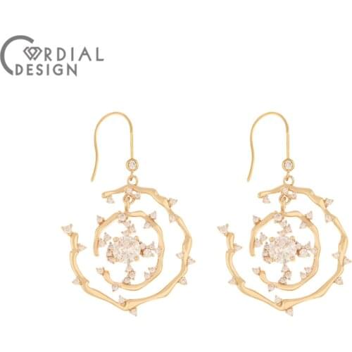 Cordial Design Dangle Earrings
