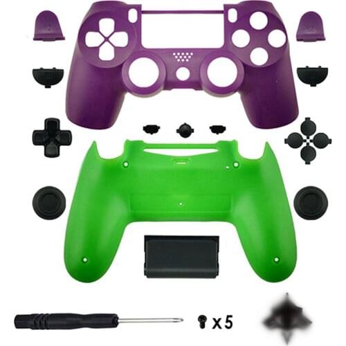 Colorful Game Controller Shell Case Anime Color Handle Case for Sony PS4 Slim JDM-040 Game Console Accessories