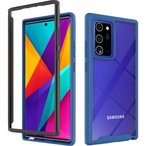 Business Acrylic Anti-slip Clear Comfortable Case for Samsang Galaxy S20 FE A21S A31 A41 A51 A71 5G M31 Note 20 Phone Cover