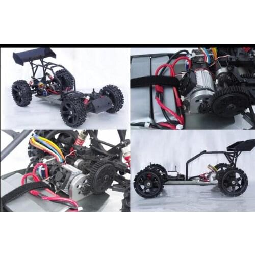 RC Gas Car Brushless Electric Upgrade Conversion motor ESC Kit for FG Smartech Carson 1/5 MT Truck Baja Buggy Redcat HSP FS