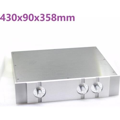 Size W430 H90 D308 DAC Decoder Box Aluminum Preamplifier Chassis Pass Labs 2 Luxury Case
