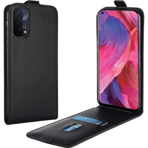 Flip Up and Down Leather Case for OPPO A74 5G Global CPH2069 PADM00 PDAM10 Vertical Cover for A74 5g Global Case Phone Bag