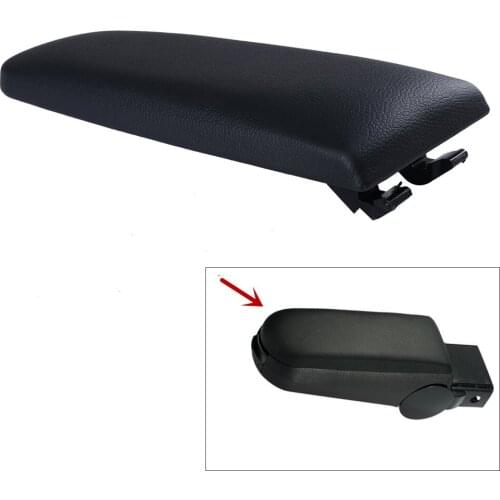 Armrest Cover Center Console Armrest Lid Black for VW Jetta Bora Polo