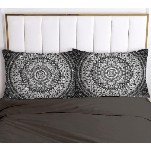 Customize 3D 2PCS Pillow Cases Decoration Throw Pillow Cover Bedding PillowCase 65x65 50x80 Home textile Bohemia Drop Ship