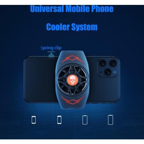 Newest Universal Mobile Phone USB Game Cooler System Cooling Fan Game Holder Stand Radiator For iphone Xiaomi Samsung phone