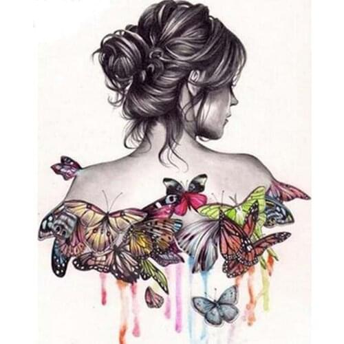 New Style Diamond Embroidery Full Set Beauty Diamond Painting Cross Stitch Full Square/Round Picture Of Rhinestones Craft Kit