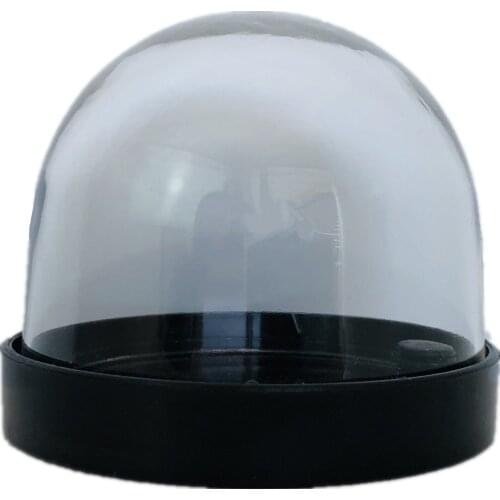 Promotional gift DIY Plastic empty snow globe snow dome Kids DIY gift ornament water snow dome plastic display cover