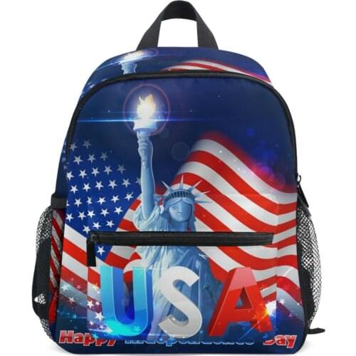 American flag mochila infantil children school bags new Anti-lost childrens backpack school bag backpack for children Baby bags