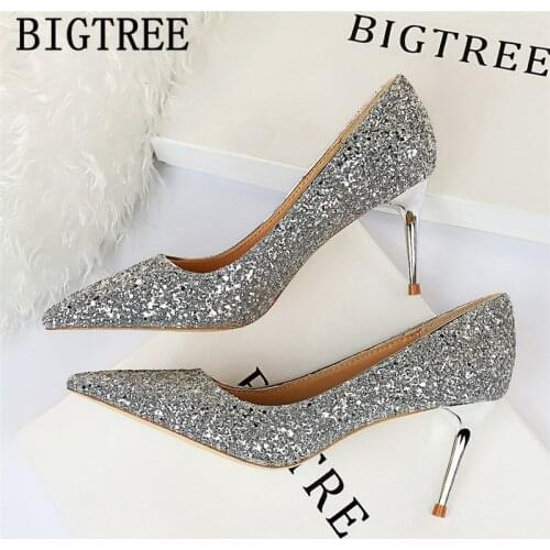 Super High Heels Drag Queen Shoes Glitter Heels White Stripper Heels Fetish Shoes Dress Shoes Womens Tacones Altos Mujer Sexy