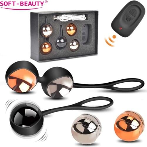 Vaginal Ball Wireless Remote Vibrator Egg Silicone Kegel Ball Ben Wa Ball Sex Toys for Women Geisha Ball Tighten Massage Sexshop