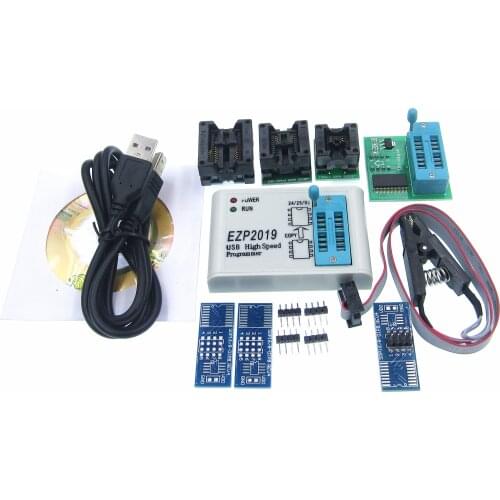 HOT EZP2019 high-speed USB SPI Programmer Better than EZP2010 EZP2013 support 32M Flash 24 25 93 EEPROM 25 flash bios WIN7 WIN8