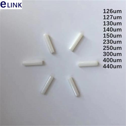 10pcs SC non-standard ceramic ferrule ZrO2 FC ST with big inner diameter 200um 300um 400um free shipping big hole
