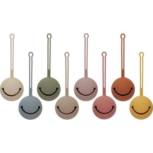 10PCS Baby Silicone Pacifier Holder BPA Free Infant Portable Soother Container Box Nipple Storage Box Food Grade Silicone