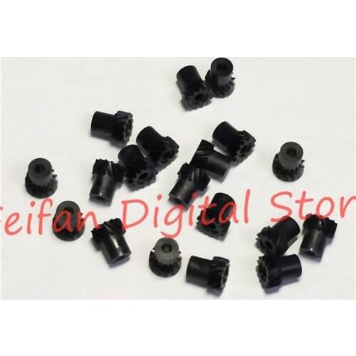10PCS new Metal Black Camera Repair Replacement Parts Aperture Motor Gear For Nikon D80 D90 Digital Camera SLR DSLR