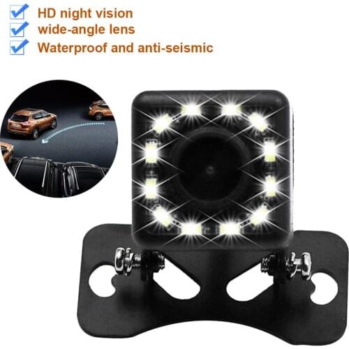 12 LEDs Car Rear View Night Vision Light Lamp Reverse Camera Auto Accessory