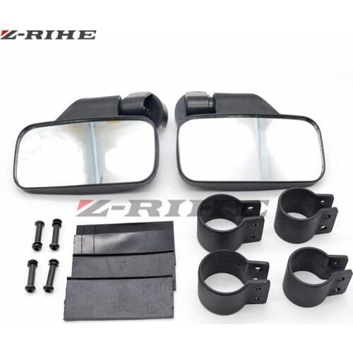2" Rearview Side View Mirrors For RZR XP1000 RZR900 Maverick Cage for POLARIS RZR XP 4 1000 900 For Yamaha Viking