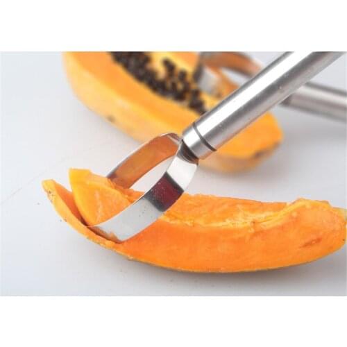 2pcs/set Stainless Steel Fruit Peelers Zester Melon Scoonps Ballers Slicer Fruit Vegetable kitchen Accessories Gadgets Tools