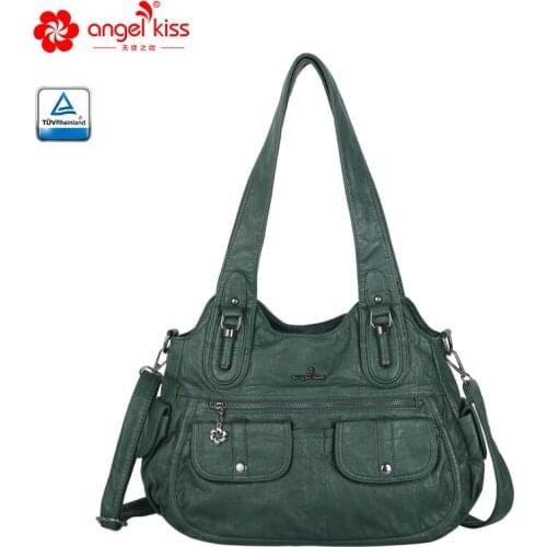 Женские кожаные сумки Angel Kiss China At AliExpress