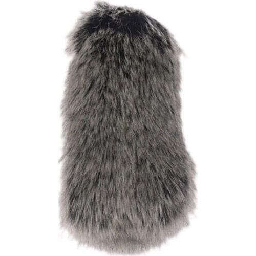 Artificial Fur Microphone Windshield Cover Windscreen Muff for RODE VideoMic Go for Takstar SGC-598 MIC-01 NA-Q7 DeadCat Go QXNF