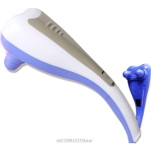 220V dolphins massage stick mini electric Double head massage stick, neck, back, waist, legs, whole body electric massager