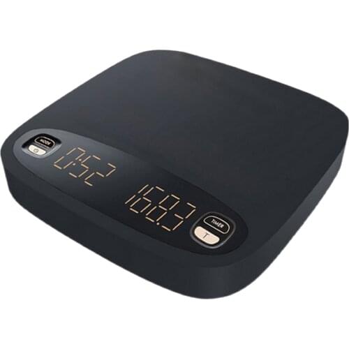 USB Anti-Slip Coffee Electronic Smart Digital Drip Scale With Multiple Units Of Measurement Touch Button For Espresso Americano