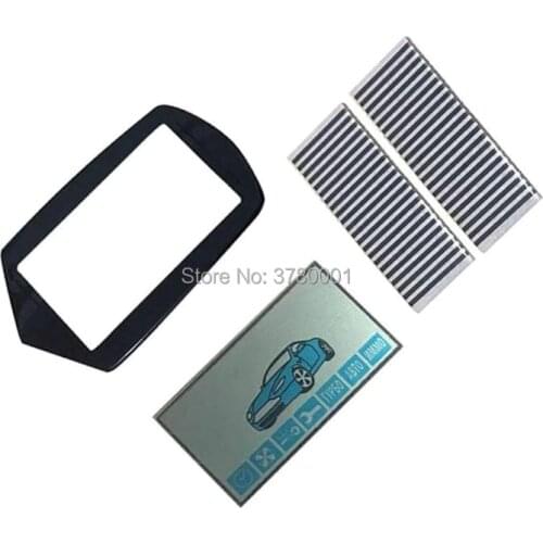 A91 Flexible cable A91 LCD display Screen + LCD Key Case Cover for Starline A91 lcd remote control Start Keychain Zebra Stripes