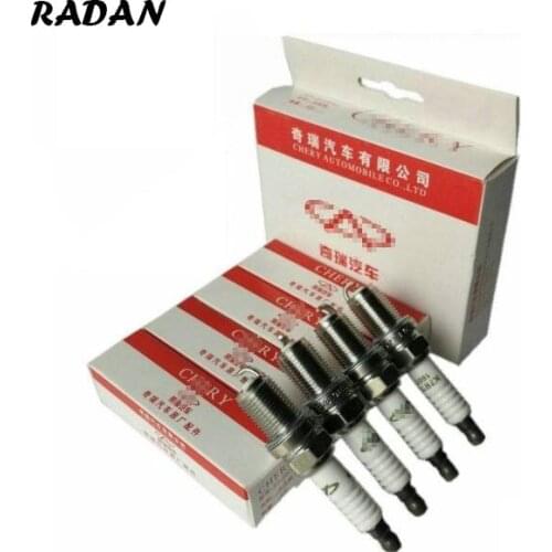 K7RTP Original (4pcs/set) Ignition Spark plug for Chery Tiggo Fulwin QQ E3 A3 A5 E5 V5 OEM:A11-3707110CA