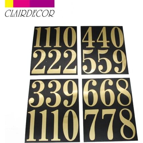 ADHESIVE NUMBERS SET adhesive mylar numbers provide an easy stick on application and are ideal solution for many projects