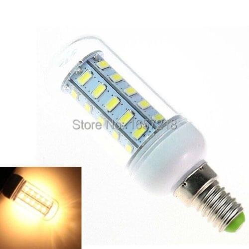 Corn Light Bulb High brightness 2015 Fashion 110V E27 36 LEDS 12W LED Ultra Bright Lamp With Cover Resuli Energy-saving lamps