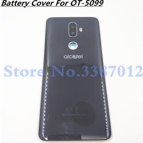 Original 6.0‘’ Mobile Phone Housing For Alcatel 3V 5099 5099A 5099D 5099Y 5099U Battery Back Cover Door Case