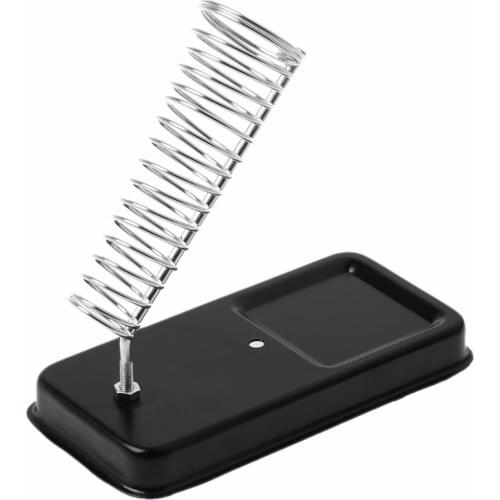 Useful Soldering Iron Metal Stand Holder Safety Protect Base Support Station