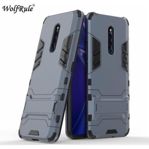 Wolfrule Phone Case Vivo X27 Pro Case Shockproof Rubber Silicone Armor Hard Back Cover For Vivo X27 Pro Case Vivo X27 Pro Fundas
