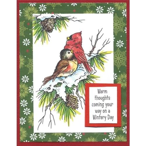 Birds Bunnies Clear Stamp New 2021 Rubber Transparent Silicone Seal for DIY Scrapbooking Photo Album Crafts Card Making