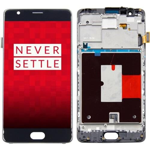 For Oneplus 3 A3000 A3003 Touch Screen Digitizer LCD Display Assembly Frame + Tools